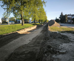 Budowa ścieżki rowerowej na Gronowie