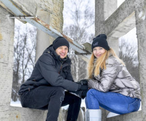 Rolnik szuka żony na stoku! Tak Marta Paszkin i Paweł Bodzianny urwali się i szaleją. Ale dzieciaki też mają frajdę