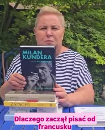 Dorota Wellman w blond włosach