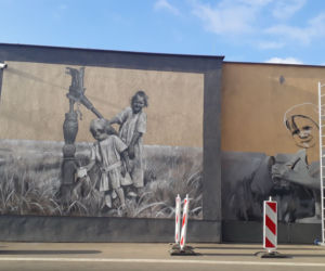 Nowy mural przy siedzibie MPKWiK w Rzeszowie