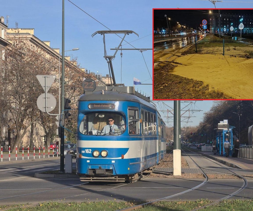 Zmiany tras tramwajów w Krakowie. Część torowiska zamknięta do odwołania