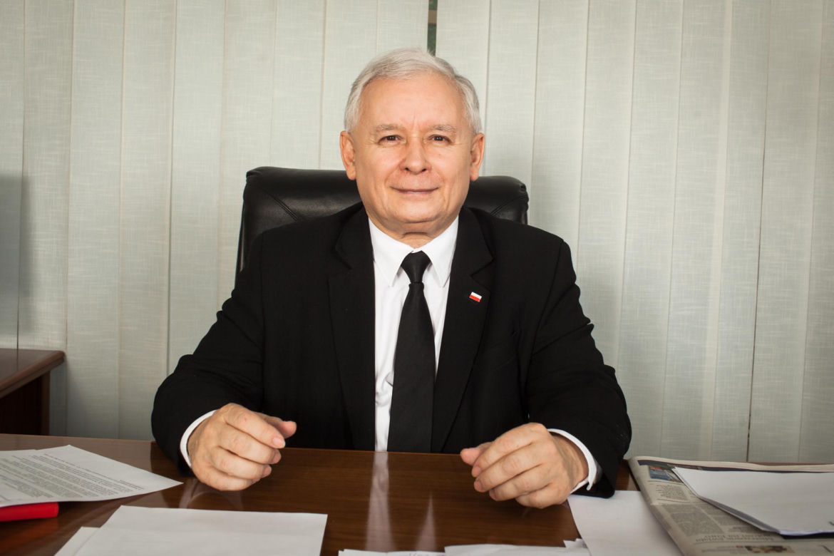 Stąd twardą ręką rządzi PiS Jarosław Kaczyński 