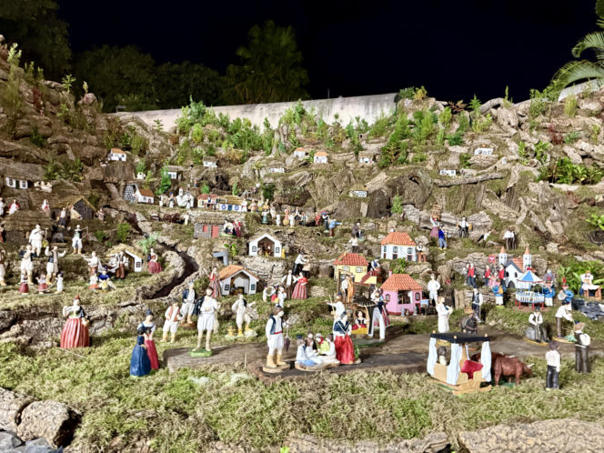 Największa szopka bożonarodzeniowa w Funchal pokazuje życie na wyspie