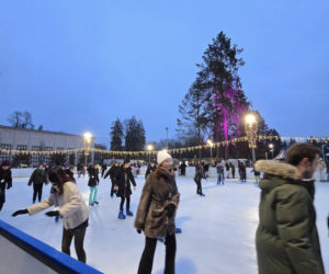 Lodowisko Ice-Park Kraków w Parku Jordana