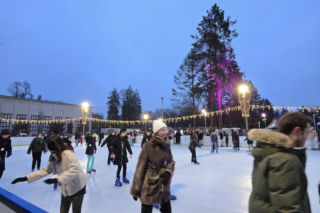 Lodowisko Ice-Park Kraków w Parku Jordana