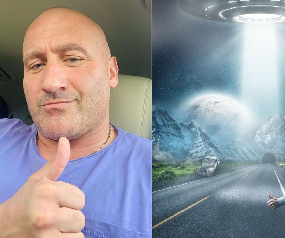 Marcin Najman zobaczył UFO?!