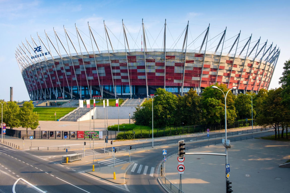Największy stadion w Polsce: PGE Narodowy w Warszawie