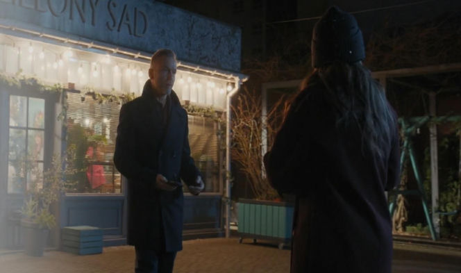 M jak miłość odc. 1928. Magda (Anna Mucha), Andrzej Budzyński (Krystian Wieczorek)