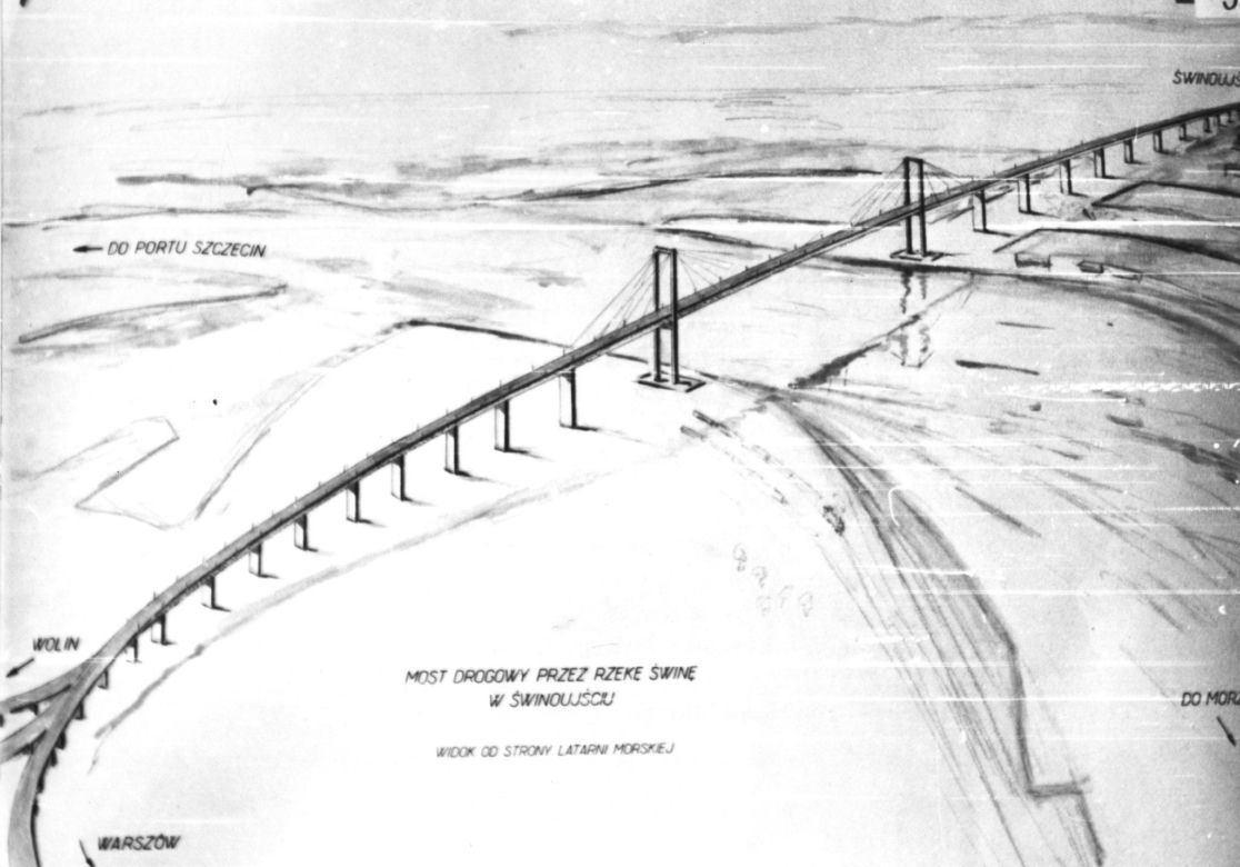 Tak wyobrażano sobie tunel pod Świną prawie 50 lat temu