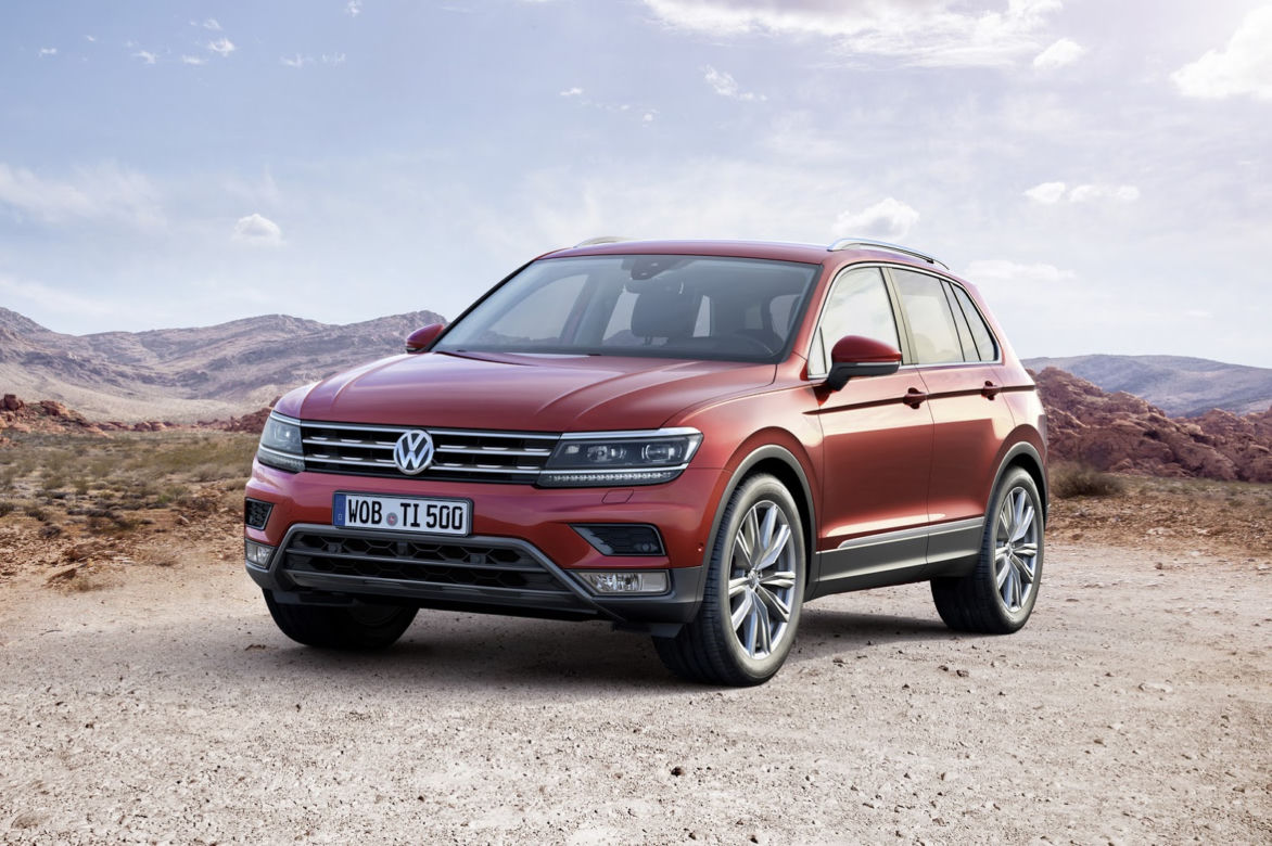 2016 Volkswagen Tiguan druga generacja 