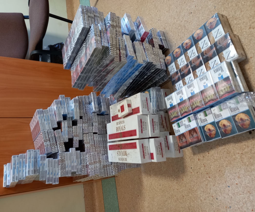 Mundurowi znaleźli 25 tys. paczek papierosów bez polskich znaków akcyzy