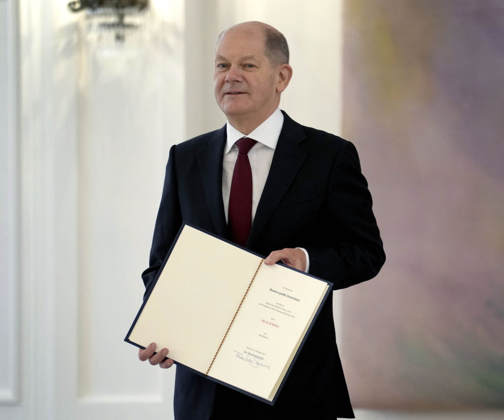 Zaprzysiężenie Olafa Scholza
