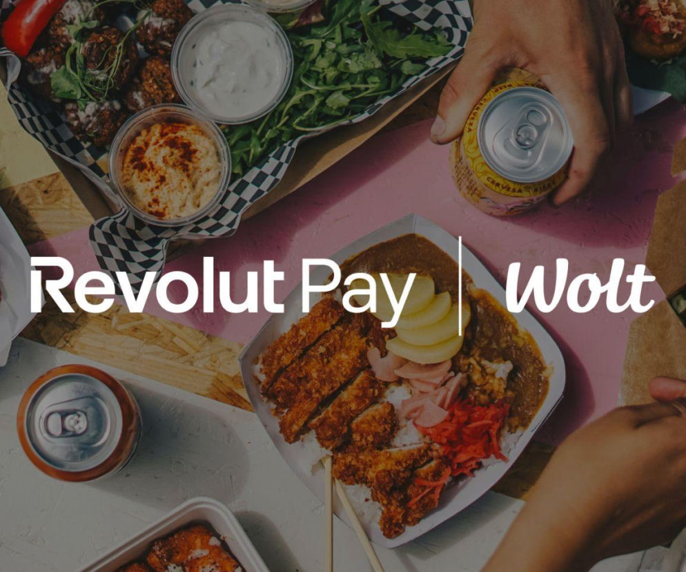 Revolut umacnia swoją obecność w segmencie dostaw na żądanie – od teraz płatności jednym kliknięciem i program nagród dla klientów Wolt