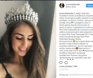 Miss Polski Nastolatek 2017, Klaudia Kucharska