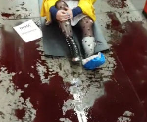 Monika leżała w kałuży krwi między kasami. Wstrząsający protest w rosyjskim sklepie w Jaworznie