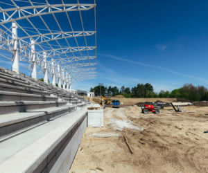 Remont stadionu Granatu w Skarżysku-Kamiennej