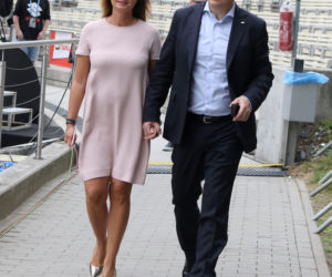 Jacek Kurski i Joanna Klimek