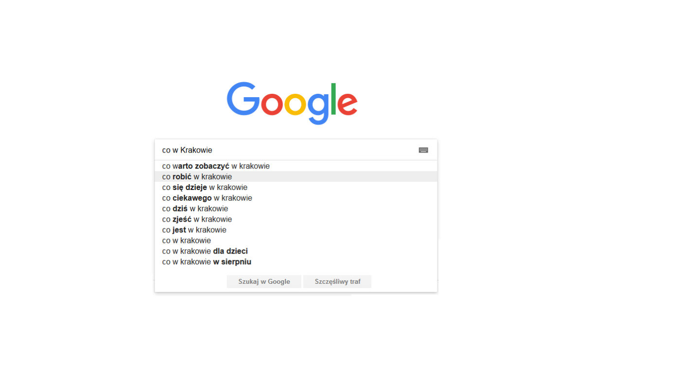 Kraków w Google. Jakich informacji szukamy najczęściej? Wyniki są zaskakujące! [GALERIA]