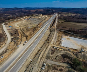 Najwyższa estakada w Polsce powstaje na S19 Babica Jawornik. Na plac budowy prowadzą serpentyny