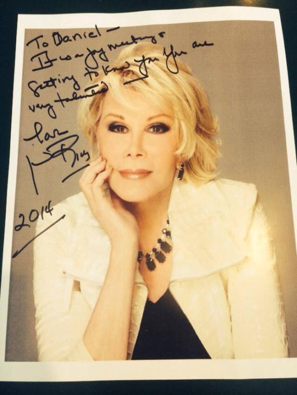 Daniel Jacob Dali i Joan Rivers