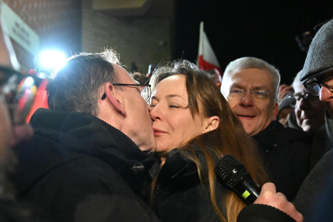 Wyjście Mariusza Kamińskiego na wolność