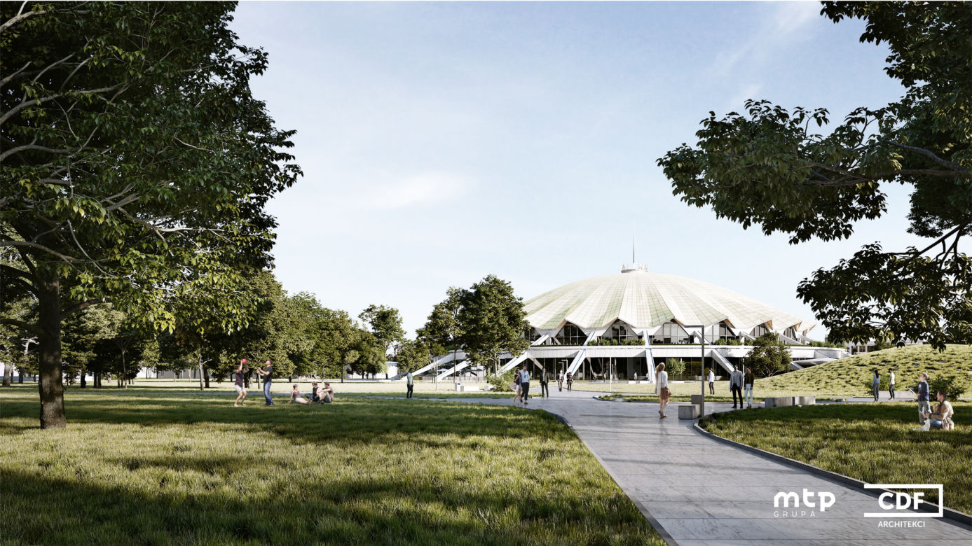 Arena po modernizacji - wizualizacja
