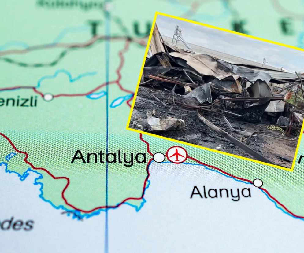 Kobieta i pięcioro dzieci zginęli w pożarze kontenerów w pobliżu kurortu Antalya