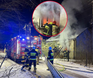Nie zdążyły uciec. Dwie kobiety zginęły w pożarze domu pod Radomiem