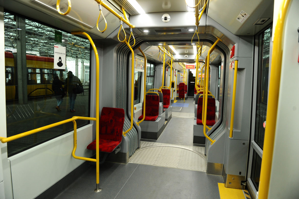 Jechaliśmy nowym tramwajem. Pierwszy hyundai wyjechał na stołeczne torowiska