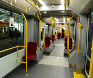 Jechaliśmy nowym tramwajem. Pierwszy hyundai wyjechał na stołeczne torowiska