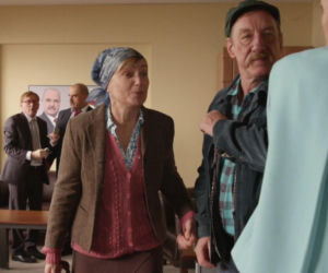 Ranczo 10 sezon odc. 120. Solejukowa (Katarzyna Żak), Solejuk (Sylwester Maciejewski), Ola (Lidia Sadowa), Kozioł (Cezary Żak), Czerepach (Artur Barciś)