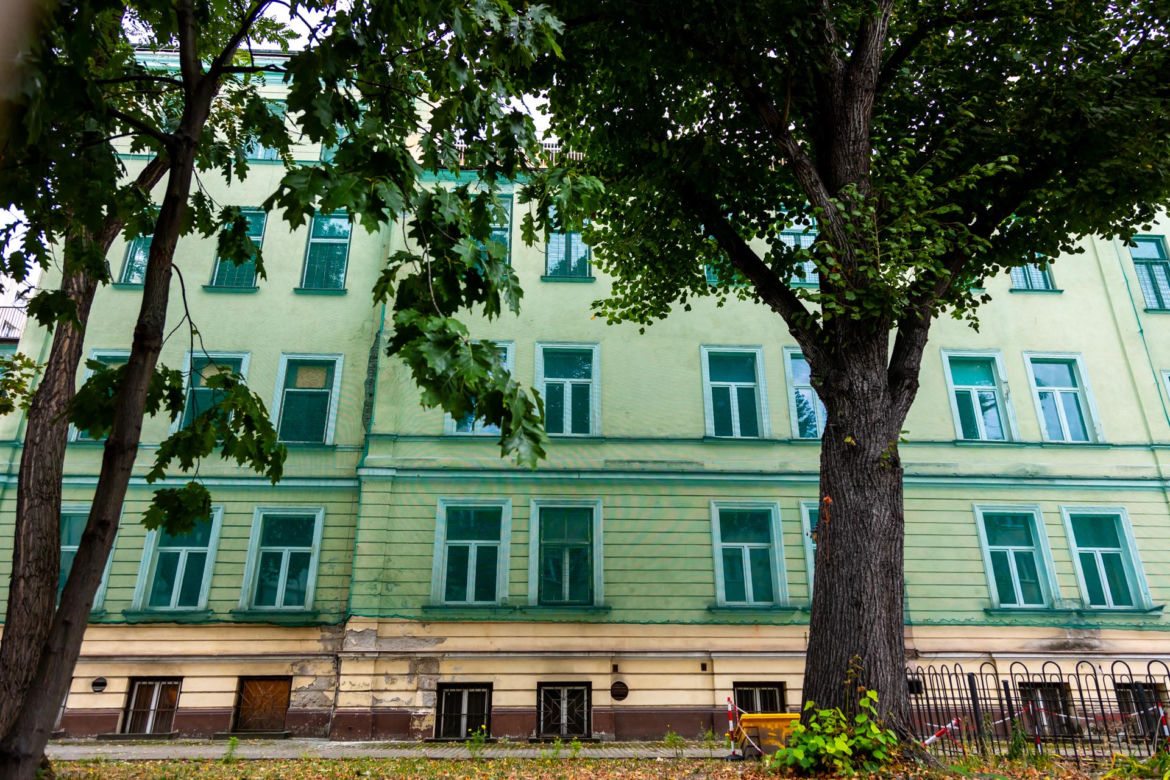 Nowa siedziba Muzeum Getta Warszawskiego – budynek na początku rewitalizacji