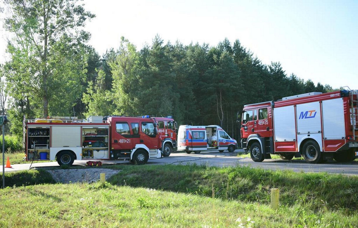 Wypadek w miejscowości Słomianka - cztery osoby nie żyją