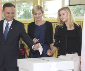 Andrzej Duda, Agata Kornhauser, Kinga Duda