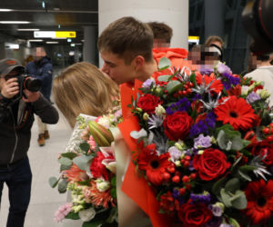 Władimir Semirunnij po powrocie do Polski od razu wpadł w ramiona ukochanej! ZDJĘCIA