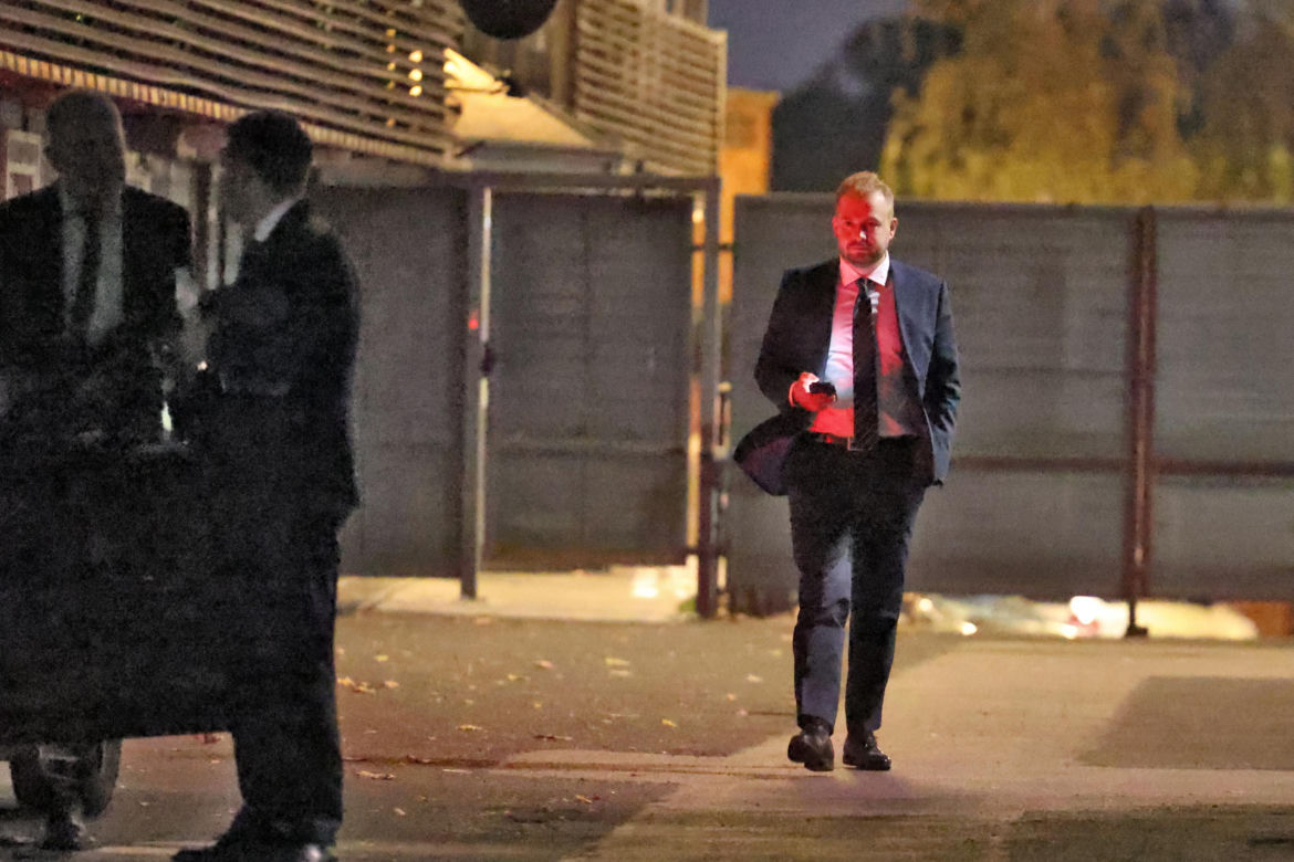 Spotkanie polityków PiS w siedzibie na ul.Nowogrodzkiej