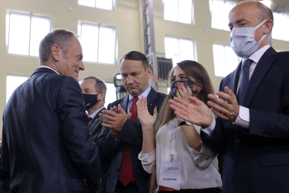 Donald Tusk na Konwencji PO