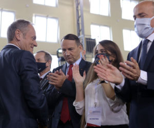 Donald Tusk na Konwencji PO