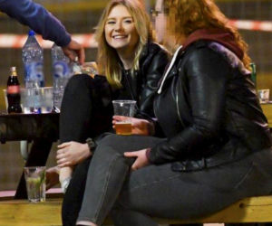 Kinga Duda imprezuje w Warszawie