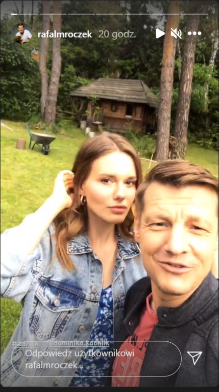 M jak miłość po wakacjach 2021. Paweł (Rafał Mroczek), Franka (Dominika Kachlik)