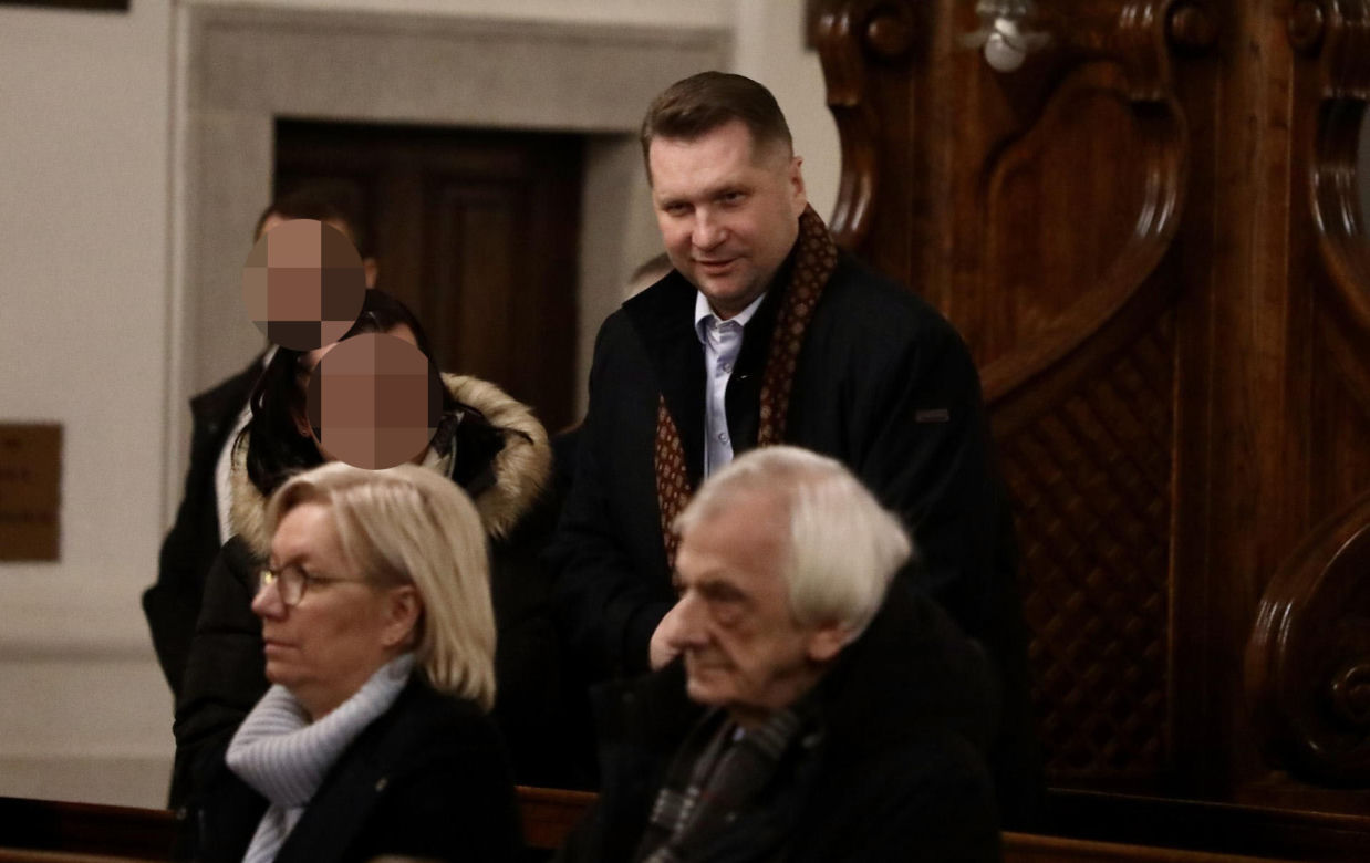 10. rocznica śmierci Jadwigi Kaczyńskiej. Jarosław Kaczyński u boku pani Basi