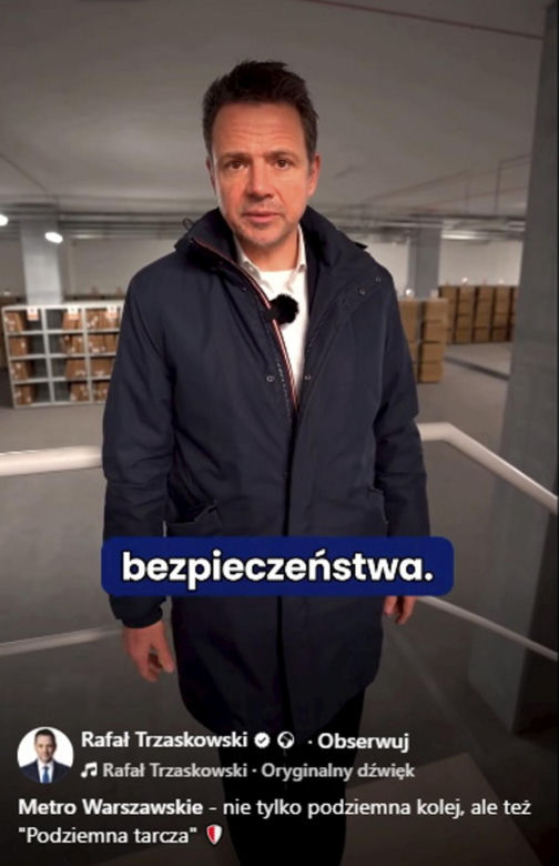 Schron powstaje w metrze. Tysiące łóżek, koców i śpiworów!