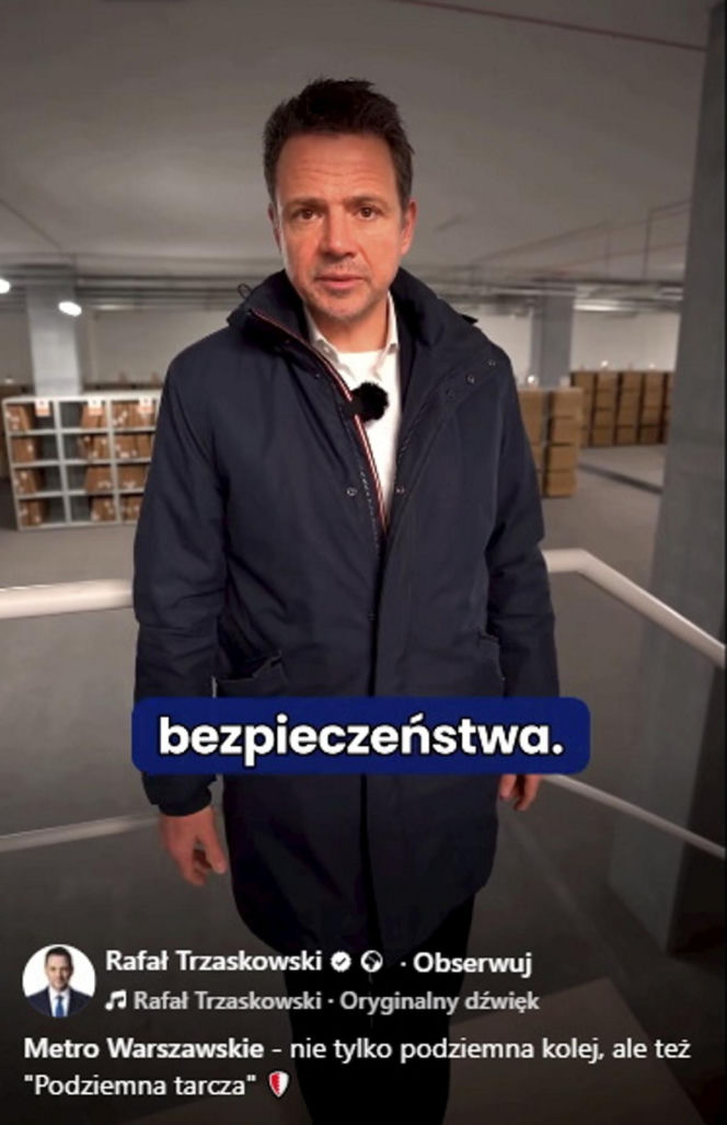 Schron powstaje w metrze. Tysiące łóżek, koców i śpiworów!