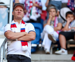 Górnik Zabrze - Ferencvaros: Zdjęcia kibiców z meczu 3. rundy eliminacji Ligi Europy