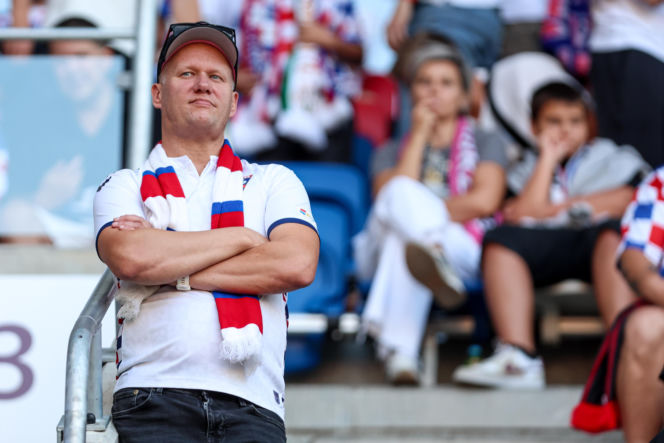 Górnik Zabrze - Ferencvaros: Zdjęcia kibiców z meczu 3. rundy eliminacji Ligi Europy