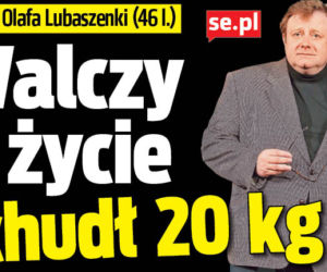 Walczy o życie schudł 20 kg