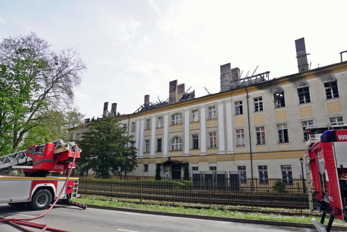 AJP po pożarze