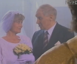 Ślub Władysława Lubicza i cioci Stasi - odcinek Koszmarny sen Pawła, Klan, 2002 rok