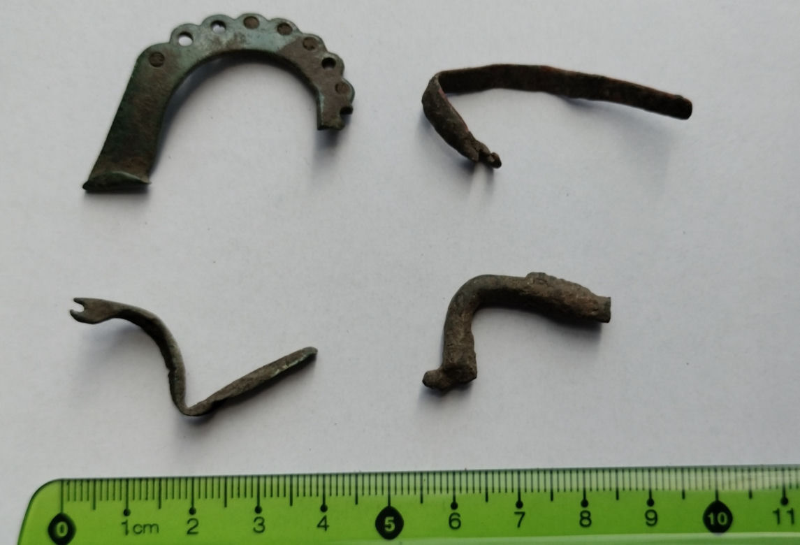   Zabytkowe militaria znalezione w powiecie hrubieszowskim