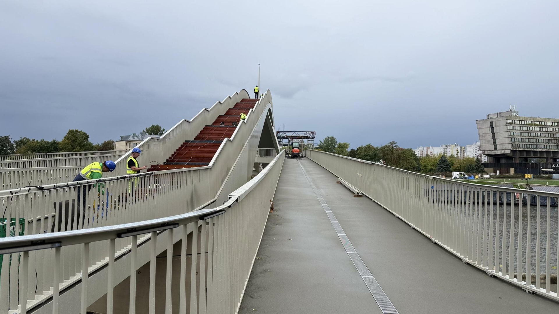 Kładka Kazimierz - Ludwinów w Krakowie - wrzesień 2026
